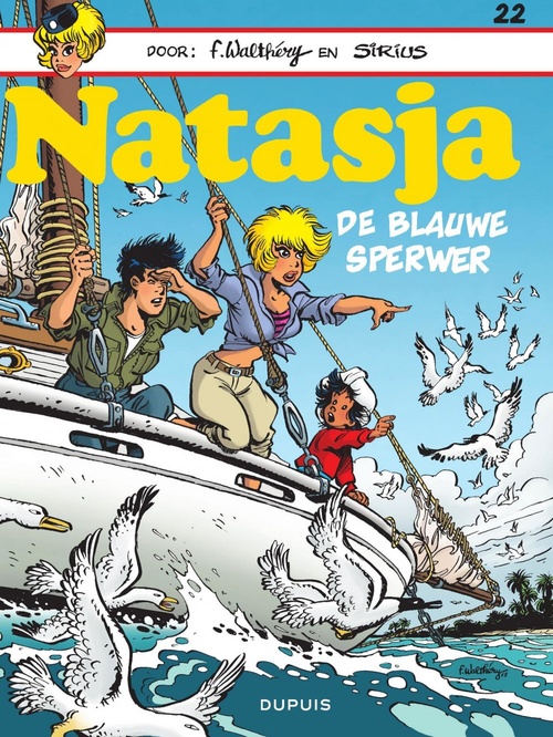 Couverture ebook de De blauwe sperwer, de Sirius