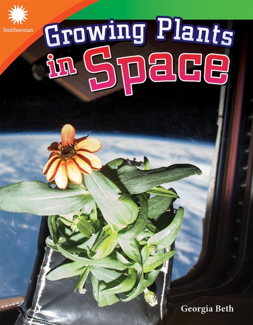 Couverture ebook de Growing Plants in Space, de Georgia Beth