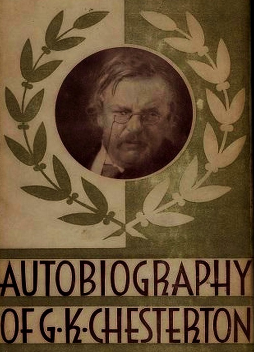 ebook cover of Autobiography, by G. K. Chesterton