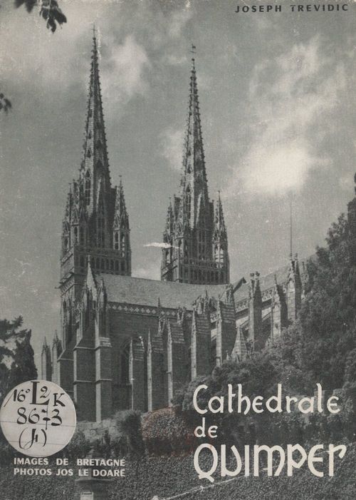 Couverture ebook de La cathédrale de Quimper, de Joseph Trevidic