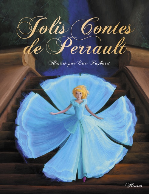ebook cover of Jolis contes de Perrault, by Raffaella Bertagnolio, Charles Perrault, Eric Puybaret