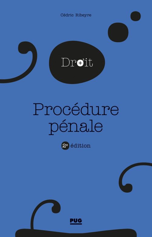 ebook cover of Procédure pénale, by Cédric Ribeyre
