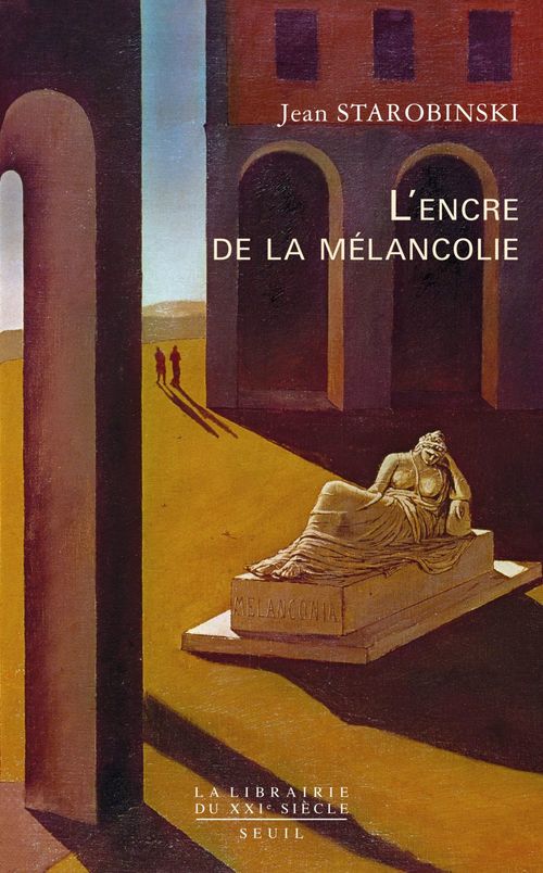 Couverture ebook de L'Encre de la mélancolie, de Jean Starobinski