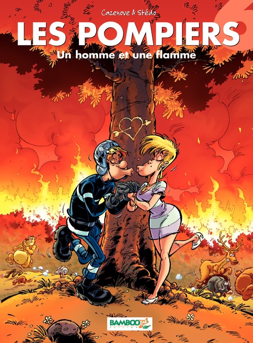 ebook cover of Les Pompiers - Tome 6, by Christophe Cazenove, Stédo