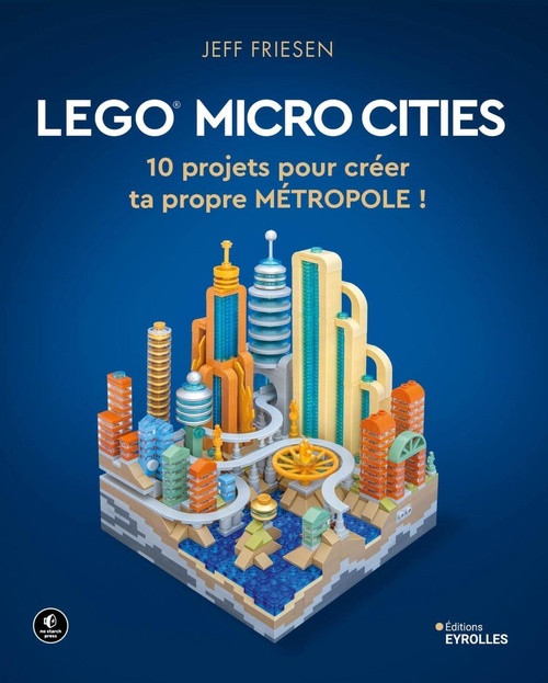 Couverture ebook de Lego micro cities, de Jeff Friesen
