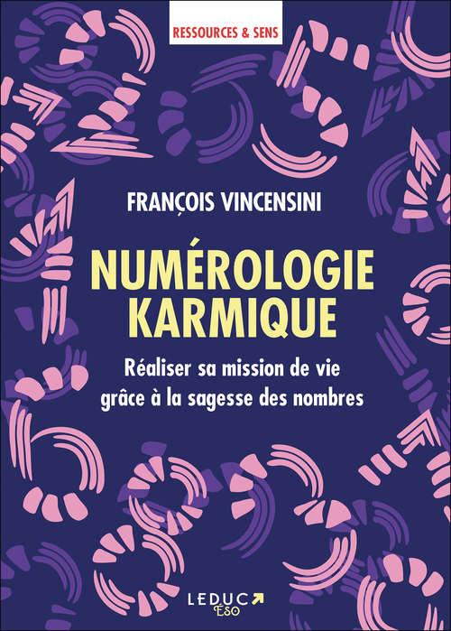 Couverture ebook de Numérologie karmique, de Francois Vincensini