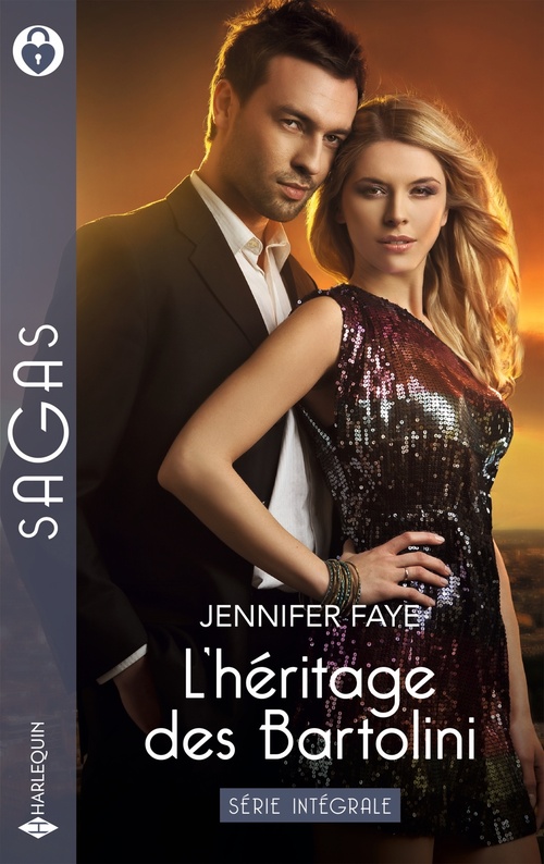 Couverture ebook de L'héritage des Bartolini - Intégrale de la série, de Jennifer Faye