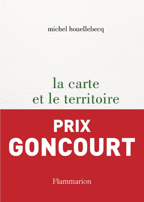 Couverture ebook de La carte et le territoire, de Michel Houellebecq