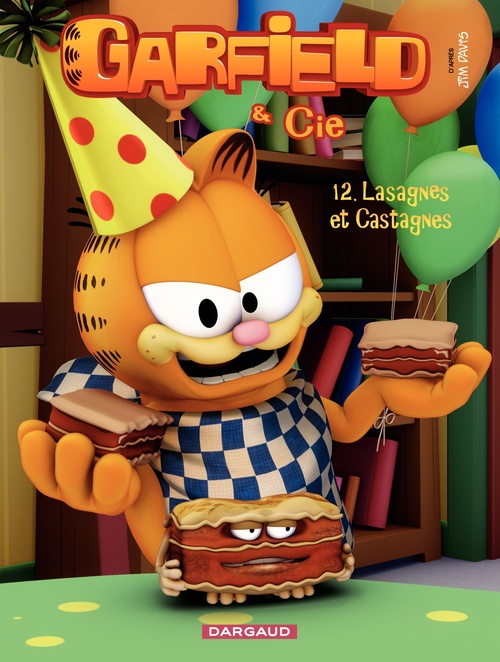 Couverture ebook de Garfield & Cie - Tome 12 - Lasagnes et castagnes, de Jim Davis