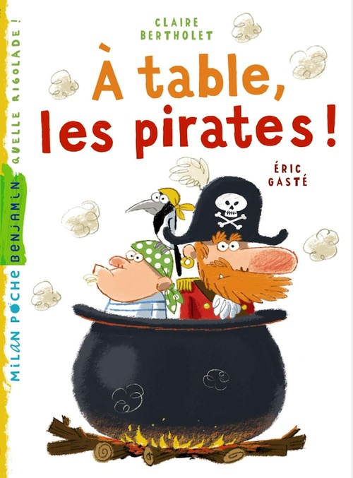 ebook cover of A table les pirates, by Claire Bertholet