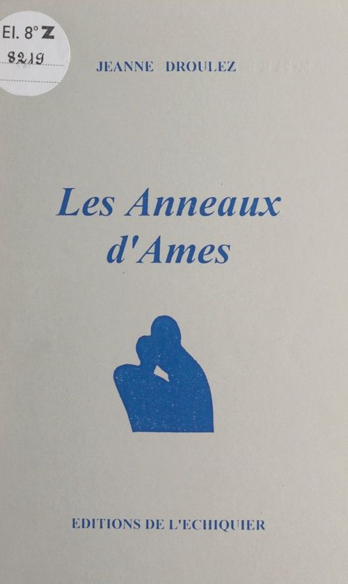 Couverture ebook de Les anneaux d'âmes, de Jeanne Droulez