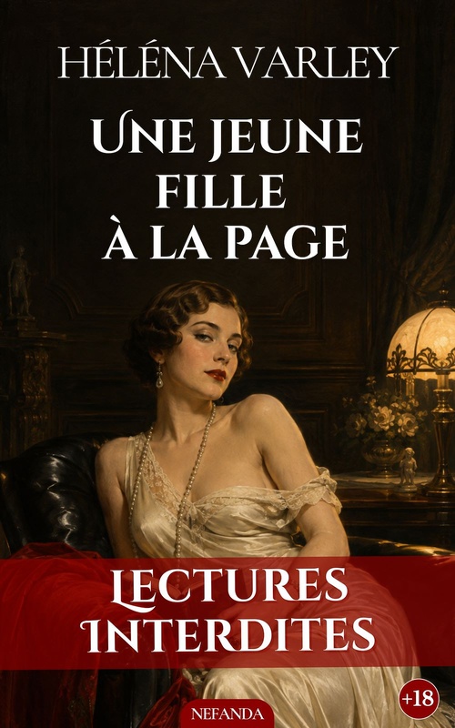 Couverture ebook de Une jeune fille à la page, de Helena Varley