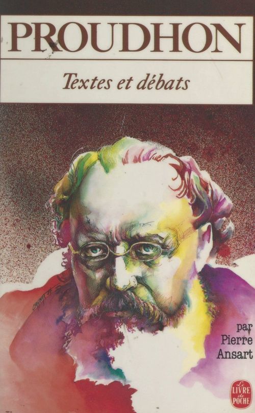 Couverture ebook de Proudhon, de Pierre Ansart