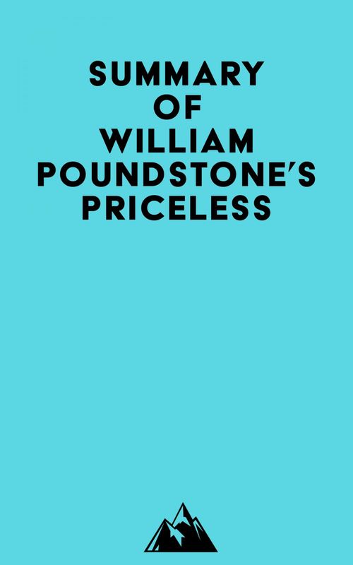 Couverture ebook de Summary of William Poundstone's Priceless, de Everest Media