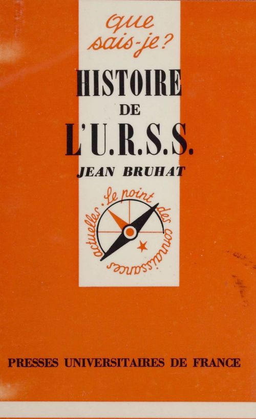 ebook cover of Histoire de l'U.R.S.S., by Bruhat J.