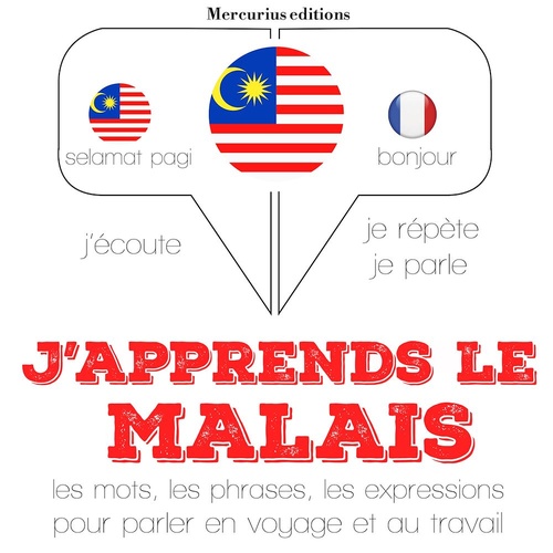 audiobook cover of J'apprends le malais, by JM Gardner