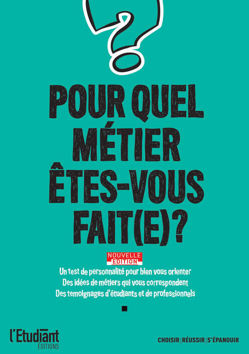 ebook cover of Pour quel métier êtes-vous fait(e) ? - Nouvelle édition, by Véronique Trouillet