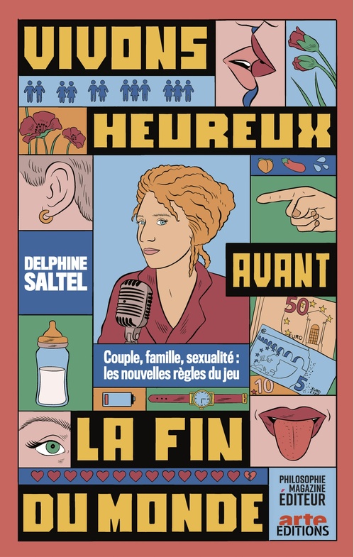 ebook cover of Vivons heureux avant la fin du monde, by Delphine Saltel