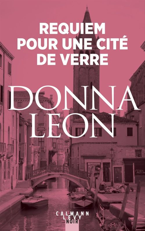 ebook cover of Requiem pour une cité de verre, by Donna Leon