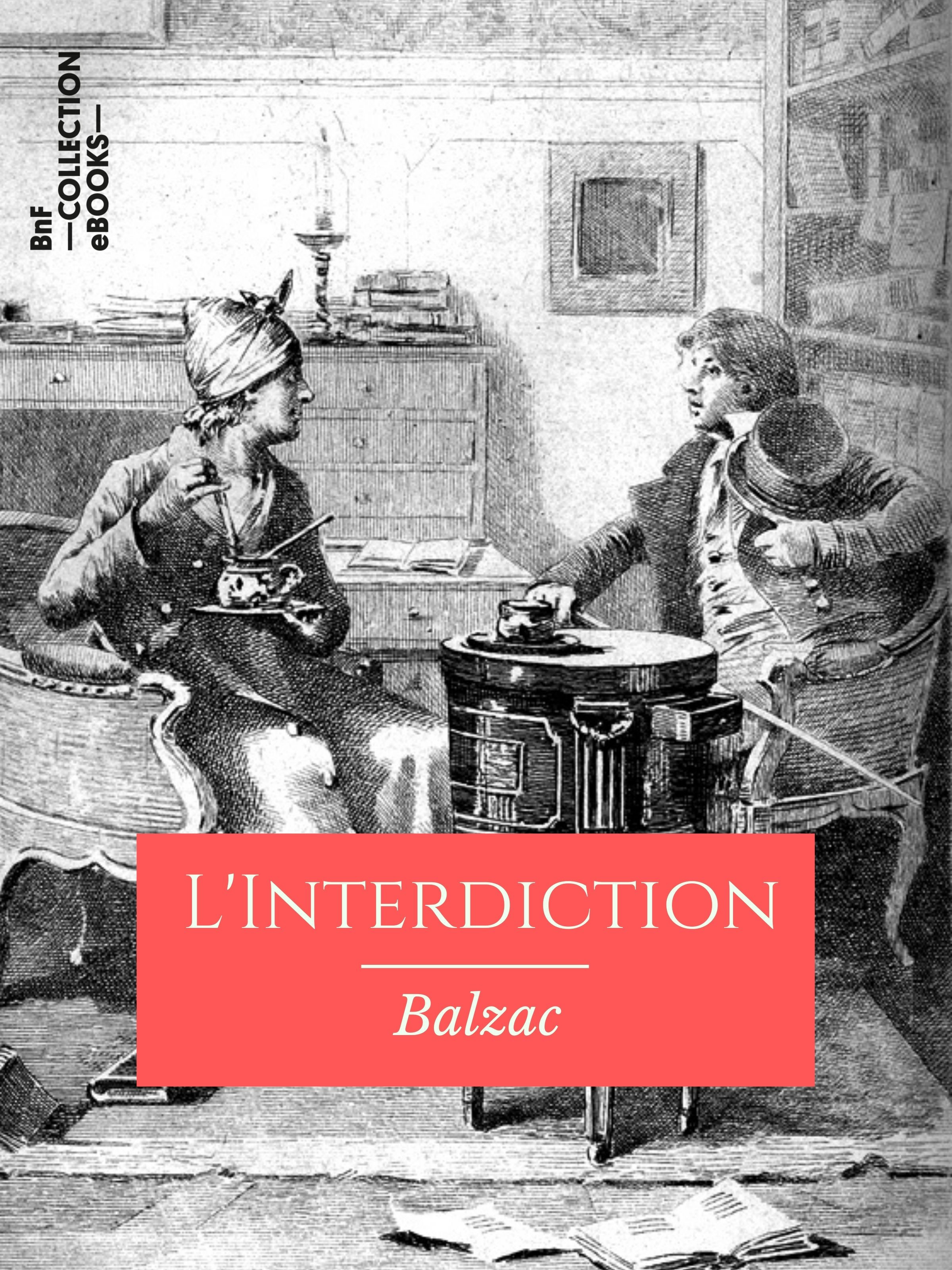 ebook cover of L'Interdiction, by Honore De Balzac