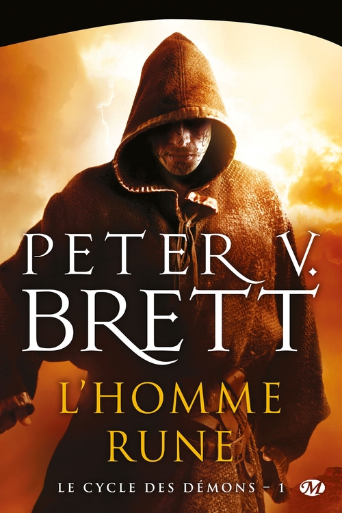 Couverture ebook de Le Cycle des démons, T1 : L'Homme-rune, de Peter V. Brett