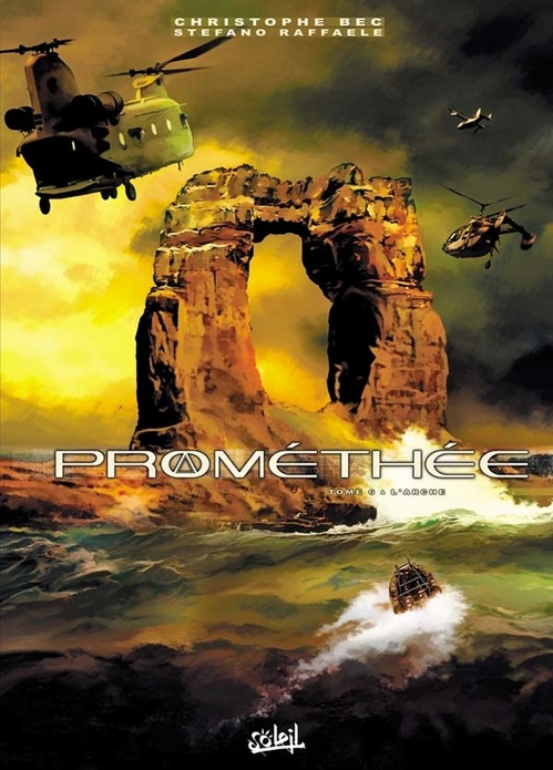 Couverture ebook de Prométhée T06 - L'Arche, de Christophe Bec