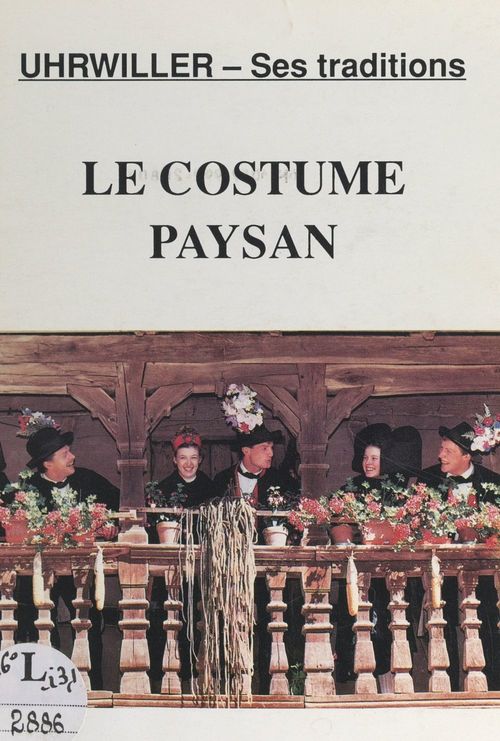 Couverture ebook de Le costume paysan, de Jean-Marc Schlagdenhauffen