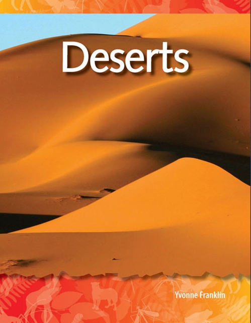 Couverture ebook de Deserts, de Yvonne Franklin