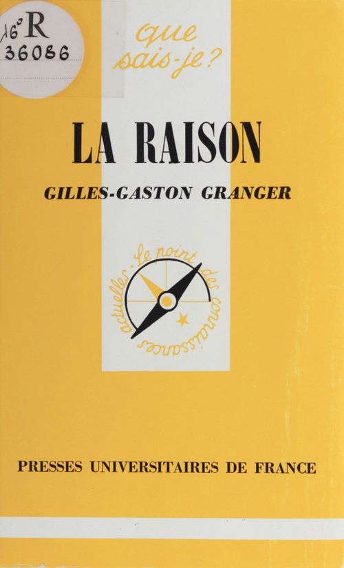 Couverture ebook de La raison, de Gilles-gaston Granger