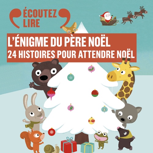 audiobook cover of L'énigme du Père Noël, by Stephane Daniel
