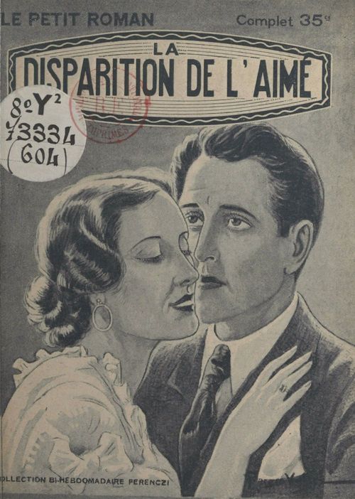 ebook cover of La disparition de l'aimé, by Jean Bert