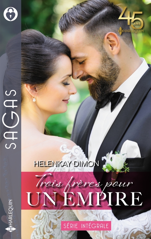 Couverture ebook de Trois frères pour un empire, de HelenKay Dimon
