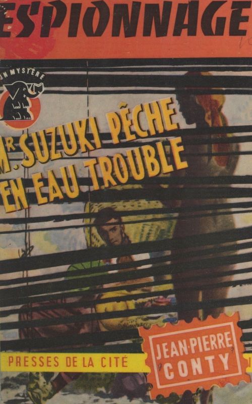 Couverture ebook de Mr. Suzuki pêche en eau trouble, de Jean-Pierre Conty