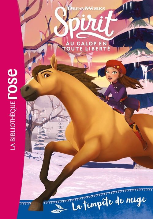 ebook cover of Spirit 04 - La tempête de neige, by Dreamworks