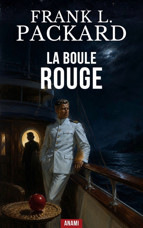 ebook cover of La boule rouge, by Frank L. Packard