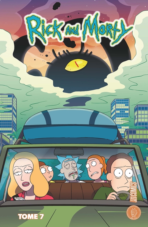 Couverture ebook de Rick & Morty, T7 : Rick & Morty T7, de Kyle Starks, C.j. Cannon