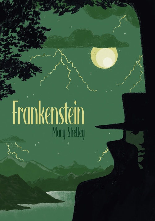 ebook cover of Frankenstein - Edition abrégée, by Mary Shelley