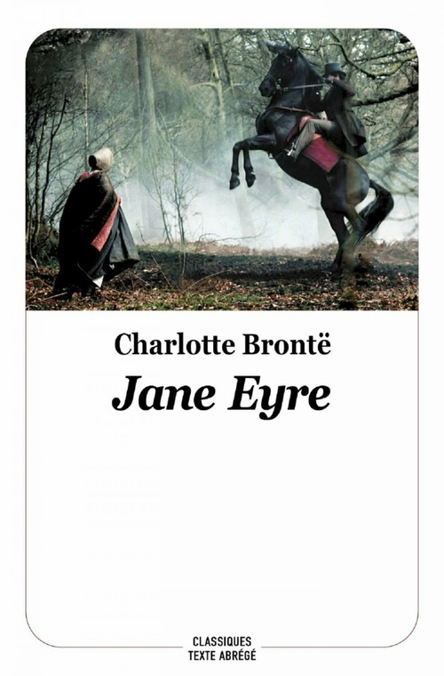ebook cover of Jane Eyre, by Charlotte Brontë