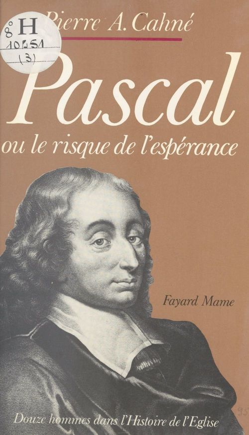 Couverture ebook de Pascal, de Pierre-alain Cahné