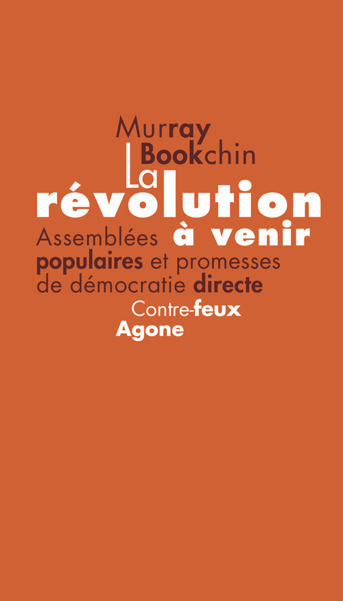 ebook cover of La Révolution à venir, by Murray Bookchin