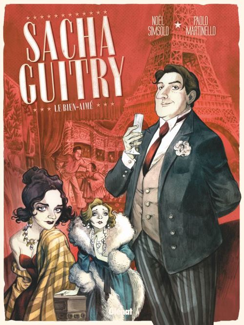 Couverture ebook de Sacha Guitry - Tome 01, de Paolo Martinello
