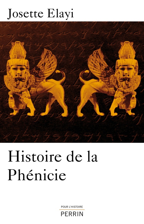 ebook cover of Histoire de la phénicie, by Josette Elayi