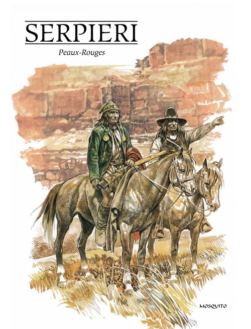 ebook cover of Peaux-Rouges, by Serpieri