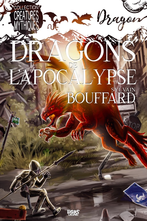 ebook cover of Dragons de l'apocalypse, by Sylvain Bouffard