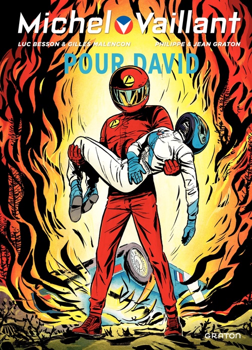 ebook cover of Michel Vaillant - Tome 67 - Pour David, by Luc Besson, Philippe Graton, Gilles Malencon, Jean Graton