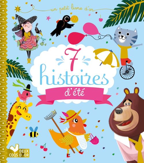 Couverture ebook de 7 histoires d'été, de Collectif