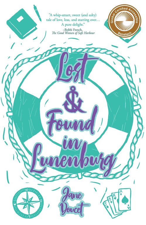 ebook cover of Lost & Found in Lunenburg, by Jane Doucet