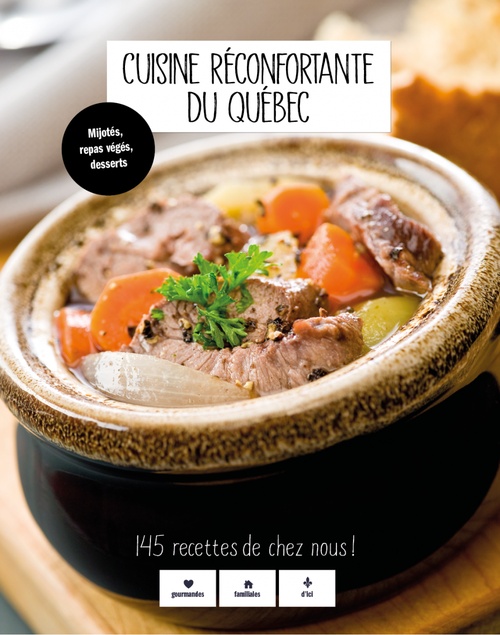 Couverture ebook de Cuisine réconfortante du Québec, de Collectif Les Malins