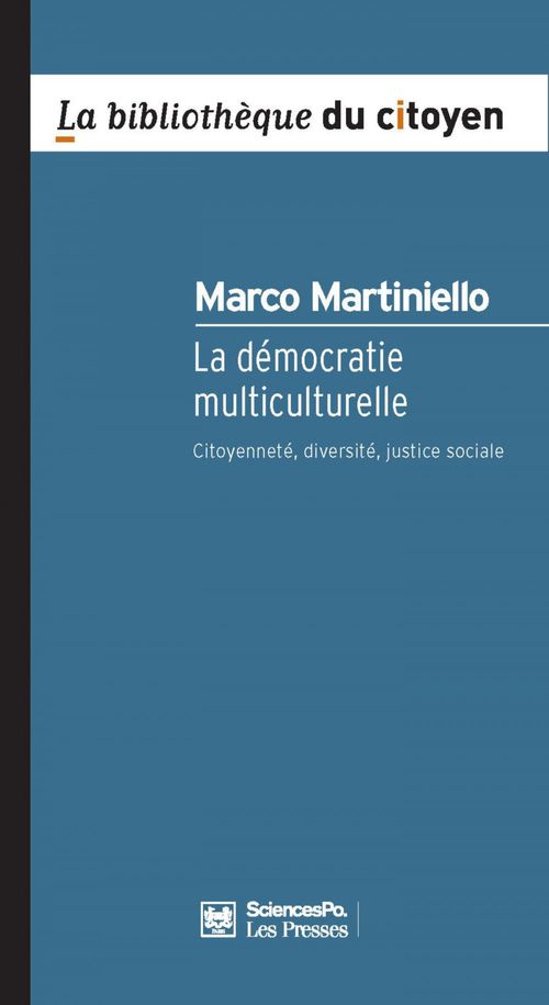 Couverture ebook de La Démocratie multiculturelle, de Marco Martiniello