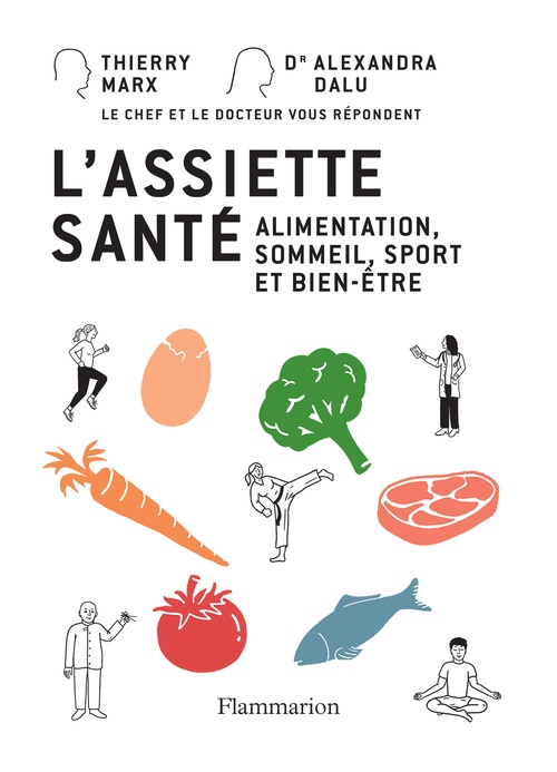 ebook cover of L'assiette santé, by Thierry Marx, Alexandra Dalu